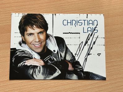 Christian Lais Autogrammkarte original signiert #S4683