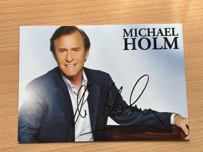 Michael Holm Autogrammkarte original signiert #S4670