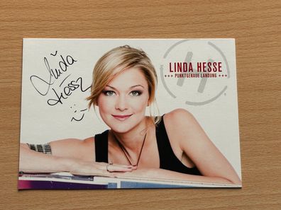 Linda Hesse Autogrammkarte original signiert #S4691