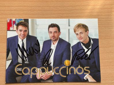 Die Cappuccinos Autogrammkarte original signiert #S4664
