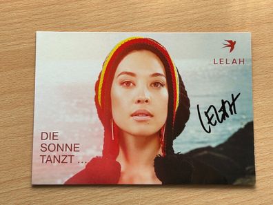 Lelah Autogrammkarte original signiert #S4677