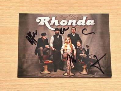 Rhonda Autogrammkarte original signiert #S4687