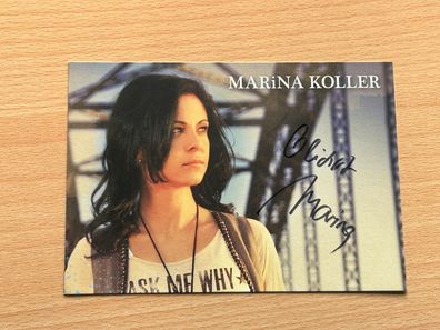 Marina Koller Autogrammkarte original signiert #S4692