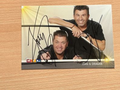 Jörg & Dragan Autogrammkarte original signiert #S4698