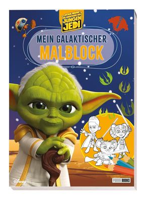 Star Wars: Die Abenteuer der jungen Jedi - Mein galaktischer Malblock, Pani ...