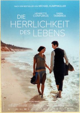 Die Herrlichkeit des Lebens - Original Kinoplakat A1- Henriette Confurius -Filmposter
