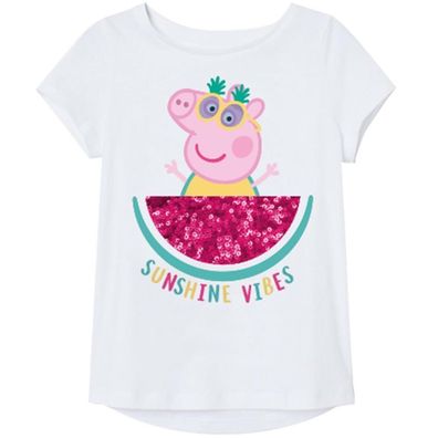 Peppa Pig™ T-Shirt für Mädchen "Sunshine Vibes" Größen 86 bis 116 - ...