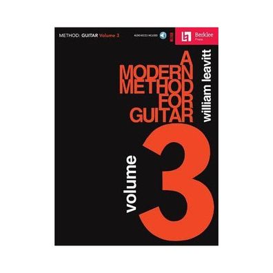 A Modern Method for Guitar - Volume 3 Berklee Methods