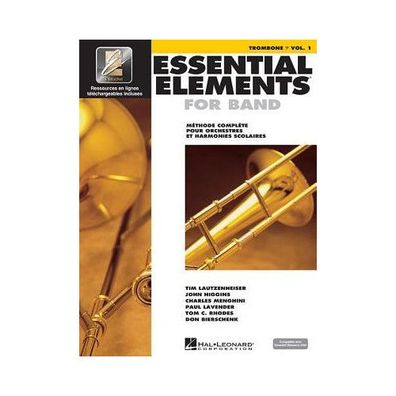 Essential Elements 1 - pour trombone en Ut Essential Elements Fre