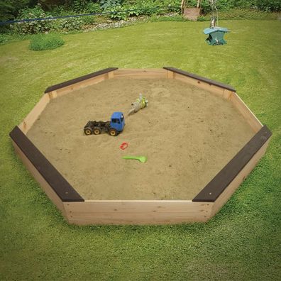 Sandkasten Spielplatz Kinder Forte 176 x 176 cm von terra-garten® kids