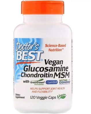 Vegan Glucosamine/ Chondroitin/ MSM - 120 vcaps