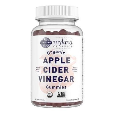 Apple Cider Vinegar Gummies - mykind Organics - 60 vegan gummies