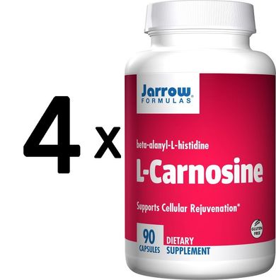 4 x L-Carnosine - 90 vcaps