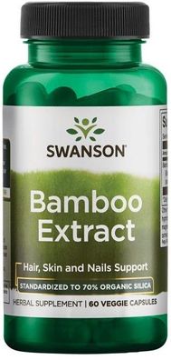 Bamboo Extract, 300mg - 60 vcaps