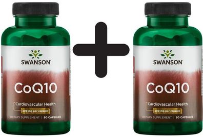 2 x CoQ10, 200mg - 90 caps