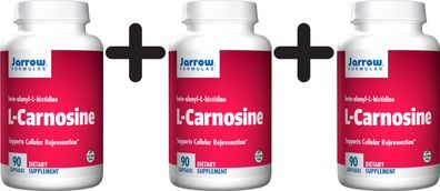 3 x L-Carnosine - 90 vcaps