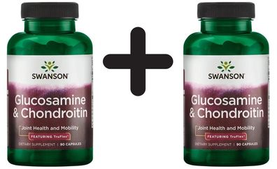 2 x Glucosamine & Chondroitin - 90 caps