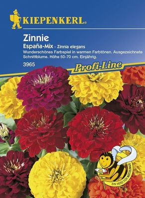 Zinnia Zinnie Espana Mix