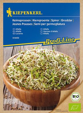 BIO Keimsprossen Alfalfa Inhalt: 40 g, (auch als Luzerne bekannt), Geschmack: