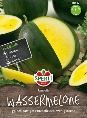 Gelbfleischige Wassermelone Janusik