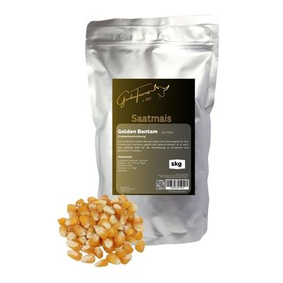 GardenTaurus® Zuckermais Golden Bantam sehr süß frühreifende Sorte 50g -...