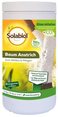 Solabiol Baum Anstrich, Inhalt: 1,5 kg, anwendungsfertig, verhindert...