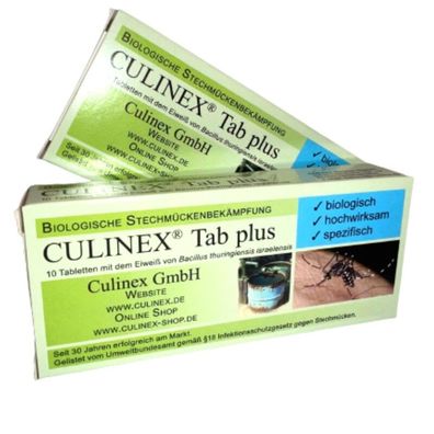 Culinex Tab plus gegen Mücken Doppelpackung (2x10 Stück)