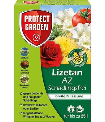 Protect GARDEN Schädlingsfrei Lizetan AZ 75ml, gegen saugende und beißende...