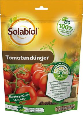 Solabiol Tomatendünger mit Wurzelstimulator und natürlicher Sofort- und...