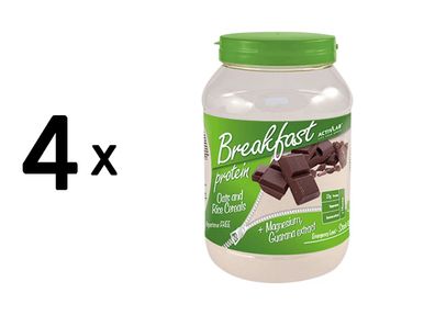 4 x Activlab Protein Breakfast (1000g) Chocolate