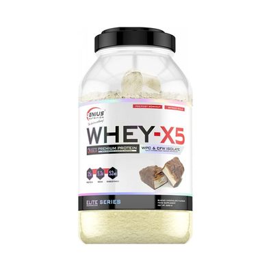 Genius Nutrition Whey-X5 (2000g) Bueno Chocolate