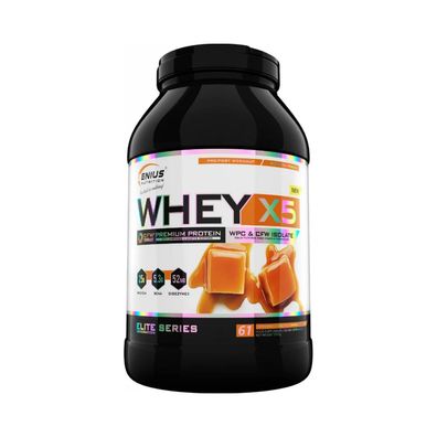 Genius Nutrition Whey-X5 (2000g) Salted Caramel