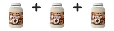 3 x LSP Oat King Instant Flavoured Oats (4000g) Cookies and Cream