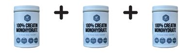 3 x Go Fitness 100% Creatin Monohydrate (300g) Unflavoured