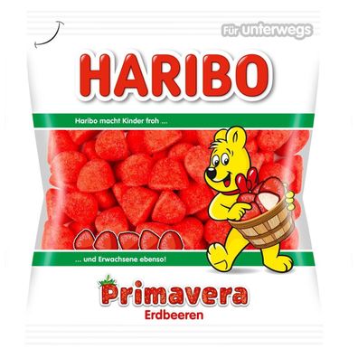 Haribo Primavera Erdbeeren - 100 g Beutel