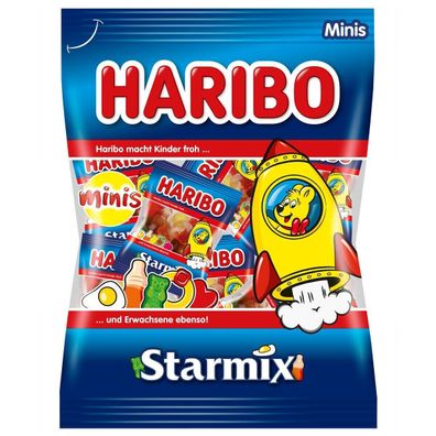 Haribo Starmix Minis, ca. 10 Minibeutel - 250 g Beutel
