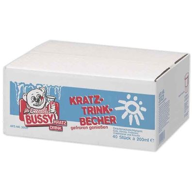 Bussy Kratzeis Kratz Drink Mix 40 Portionen x 200 ml Art. Nr. 30021