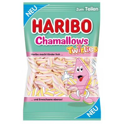 Haribo Chamallows Twirlies - 200 g Beutel