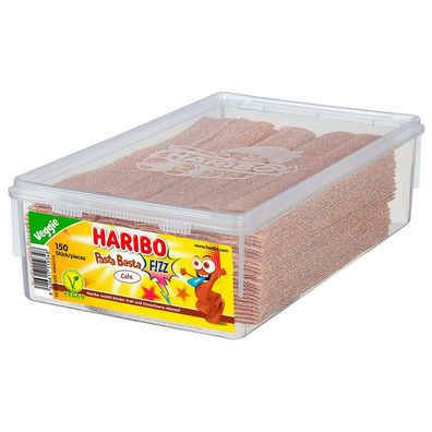 Haribo Pasta Basta Cola Sour 150 Stück - 1,125 kg Dose
