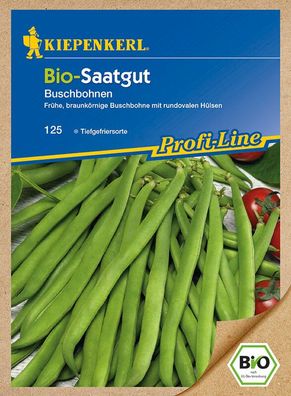 BIO Buschbohnen Bio-Buschbohne grün (Maxi) Bio-Saatgut