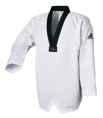 adidas Taekwondo-Anzug adiChamp IV, schwarzes Revers