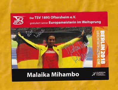 Malaika Mihambo ( Weitsprung ) - persönlich signiert (3)