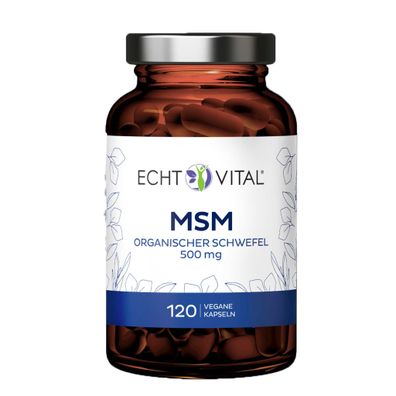 MSM 500 mg, 120 Kapseln
