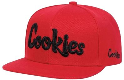 Cookies Rote Snapback Cap - Krümelmonster Kappen Mützen Caps Beanies Hüte Hats