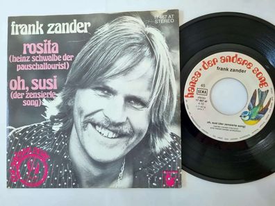 Frank Zander - Rosita/ Oh Susi (Der zensierte Song) 7'' Vinyl Germany