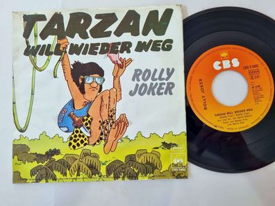 Rolly Joker - Tarzan will wieder weg 7'' Vinyl Germany