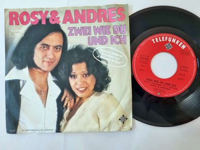 Rosy & Andres - Zwei wie du und ich 7'' Vinyl Germany/ I believe in you