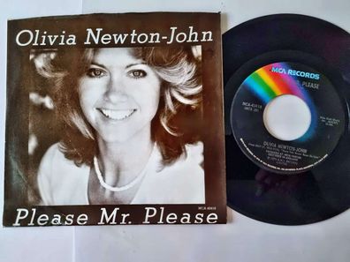 Olivia Newton-John - Please Mr. Please 7'' Vinyl US WITH COVER