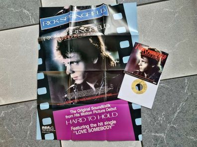 Rick Springfield - Love somebody 7'' Vinyl US PROMO WITH GIANT POSTER