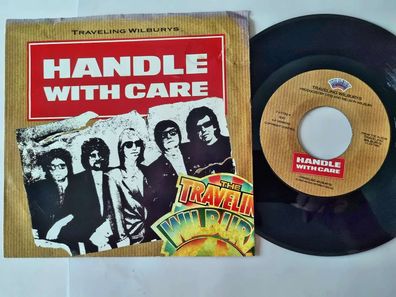 Traveling Wilburys - Handle with care 7'' Vinyl US WITH COVER